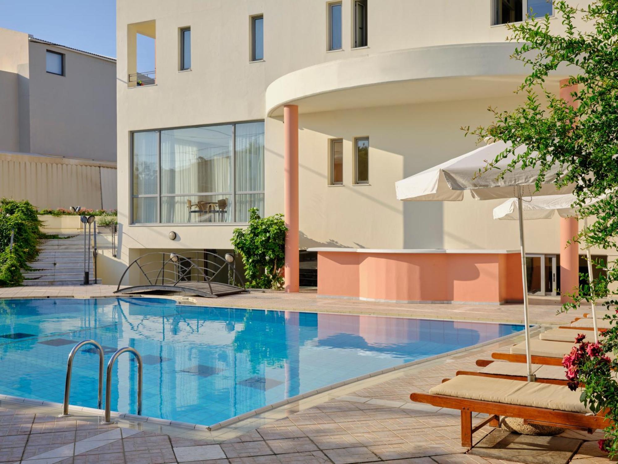 Yakinthos Hotel Káto Daráco Kültér fotó