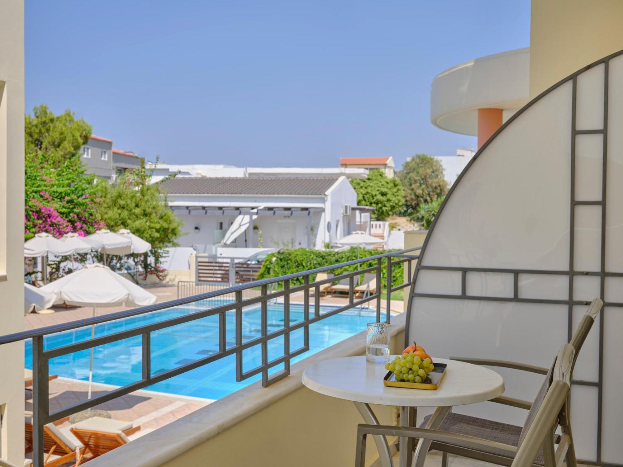 Yakinthos Hotel Káto Daráco Kültér fotó